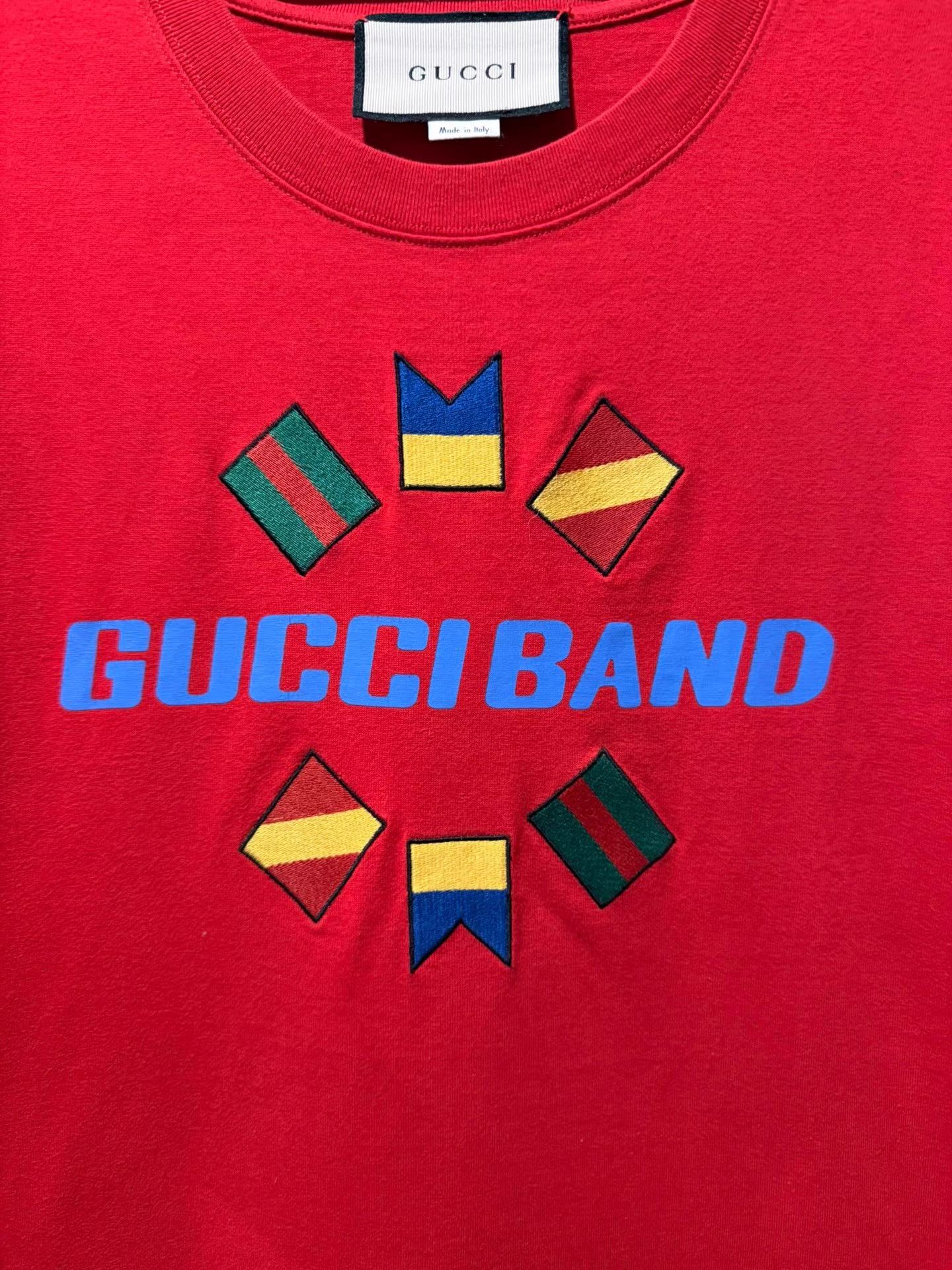 Gucci GUCCI Band short-sleeve T-shirt Ｑ20 Size US M / EU 48-50 / 2 - 3 Thumbnail