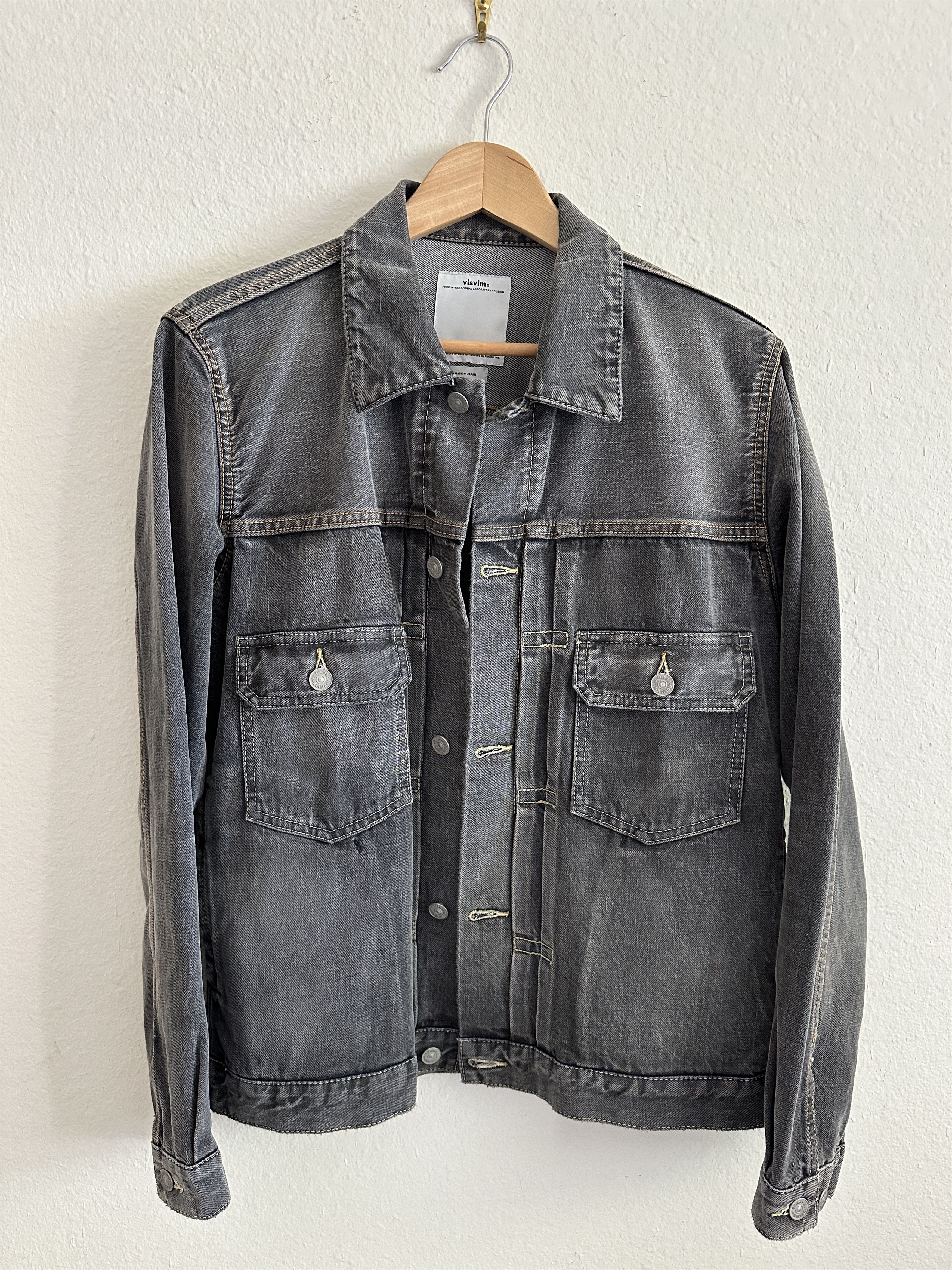 Visvim SS 101 Jkt DMG Damaged (Black) Size US L / EU 52-54 / 3 - 1 Thumbnail