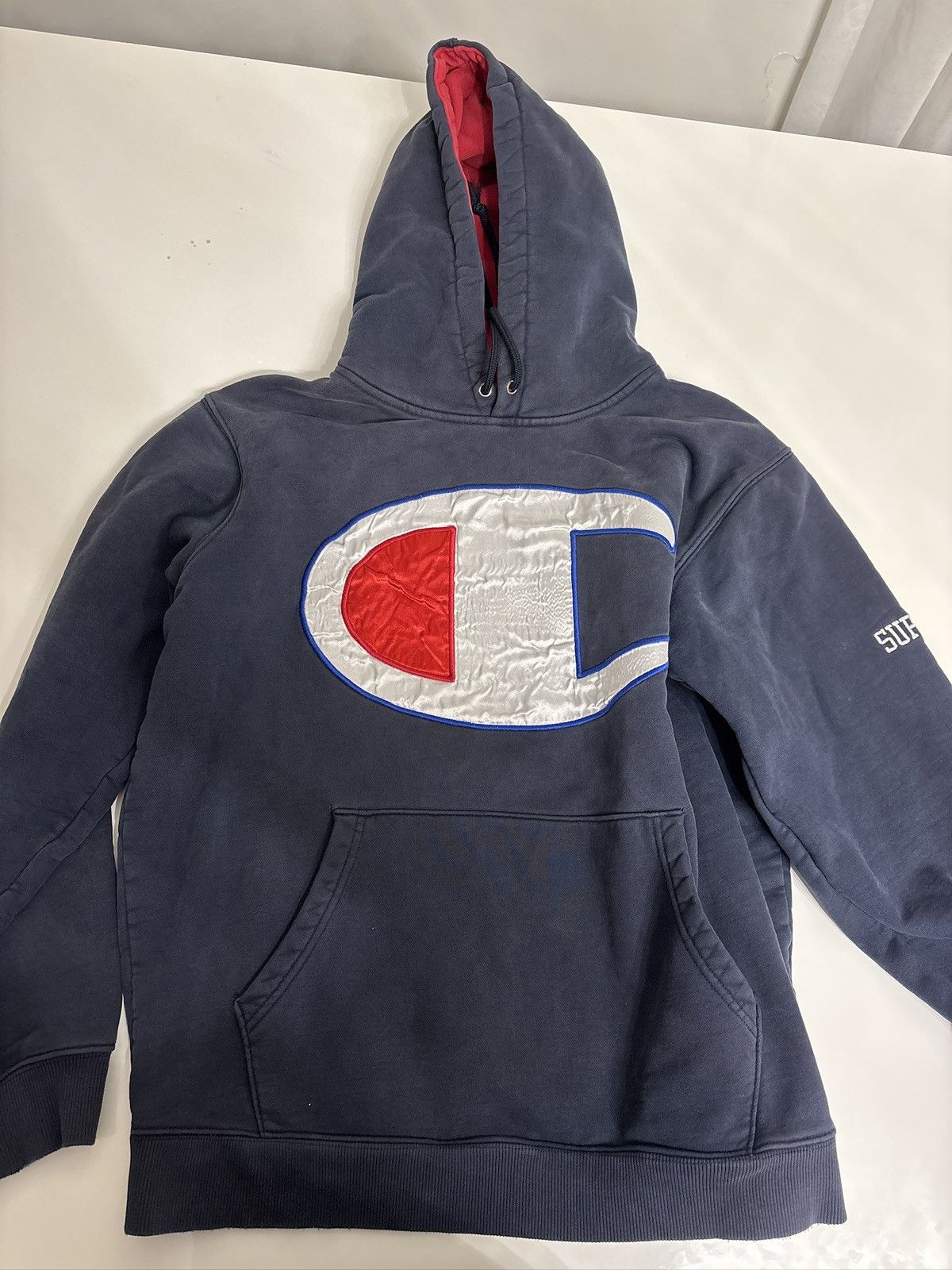 Champion × Supreme supreme x champion hoodie Size US M / EU 48-50 / 2 - 7 Thumbnail