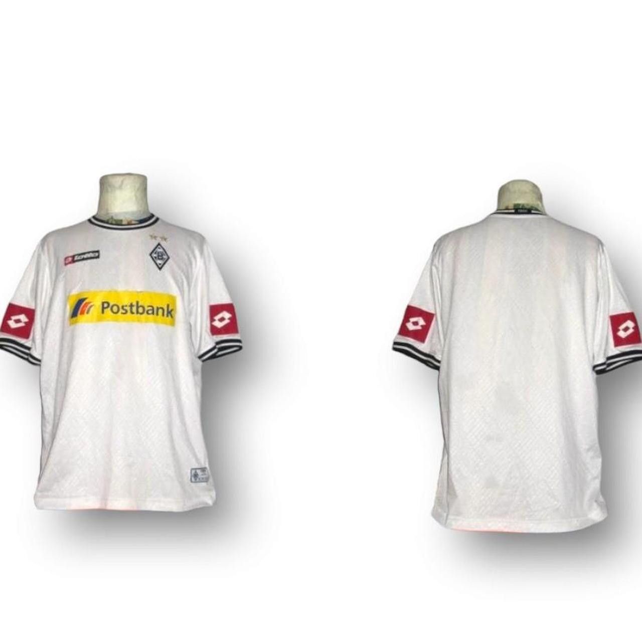 Lotto Sport Borussia Monchengladbach Germany 2010 2011 Shirt Jersey Size US L / EU 52-54 / 3 - 2 Thumbnail