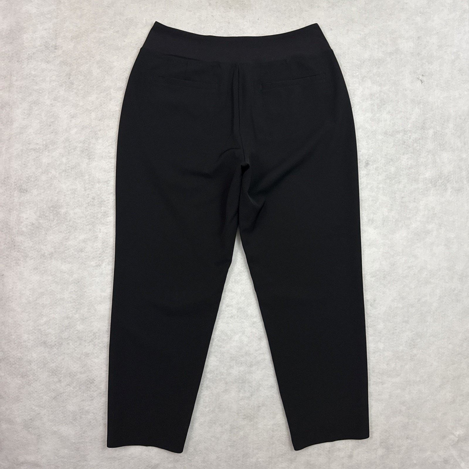 Athleta Athleta Endless High Rise Ankle Pants Women 12 Black Pull On Size 34" / US 12 / IT 48 - 4 Thumbnail
