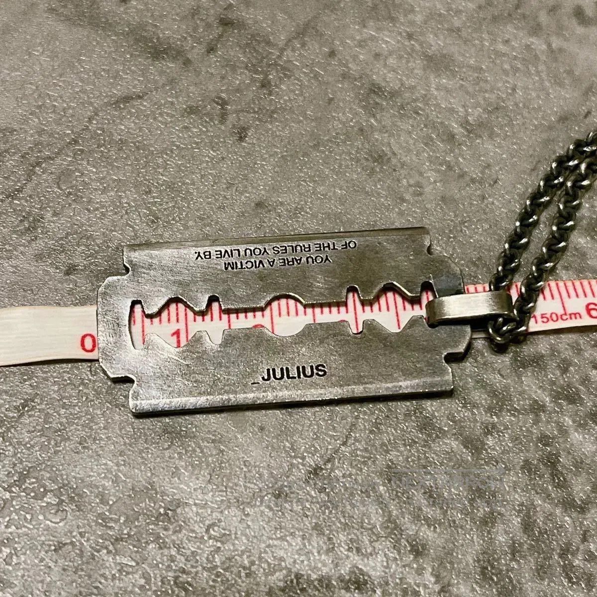 Julius Julius Silver Pendant Necklace. Size ONE SIZE - 4 Thumbnail