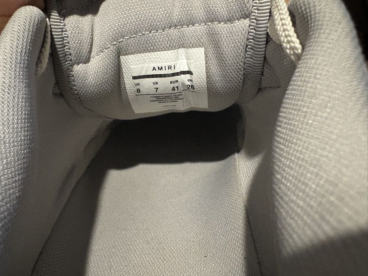 Amiri Amiri low top skel Size US 8 / EU 41 - 12 Thumbnail