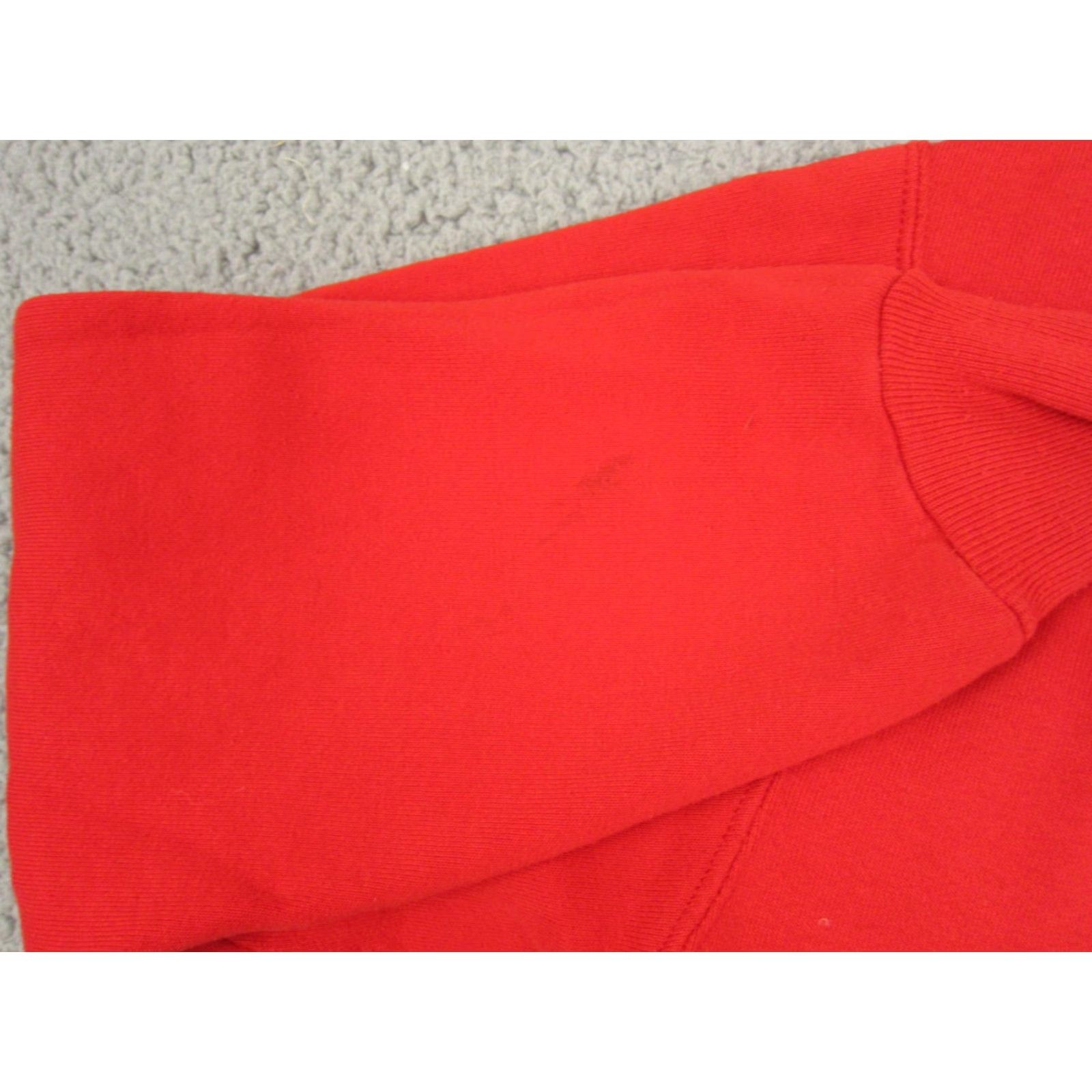Russell Athletic VINTAGE Russell Sweatshirt Mens XL Red Cotton Fleece Logo 90s USA Made in USA Winter Fall Stem Mens Size US XL / EU 56 / 4 - 6 Thumbnail