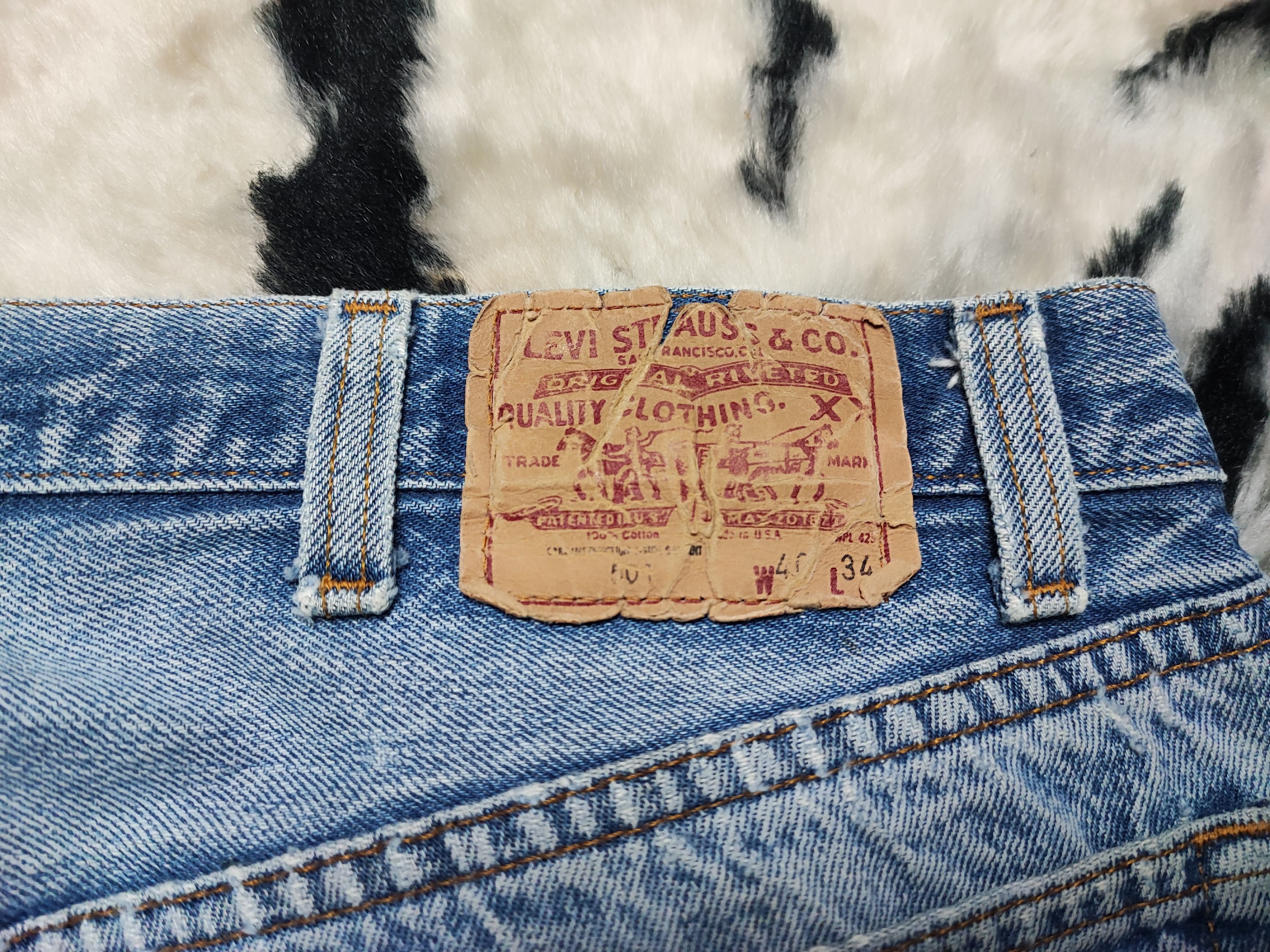 Levi's × Vintage Vintage Levi's 501 80s Made In USA Size US 36 / EU 52 - 15 Thumbnail