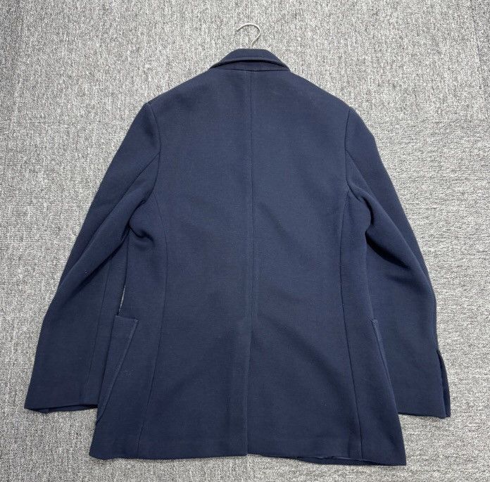 Louis Vuitton Louis Vuitton LV Dark Blue Wool Jacket Lined With Dark Logo Size US L / EU 52-54 / 3 - 2 Thumbnail