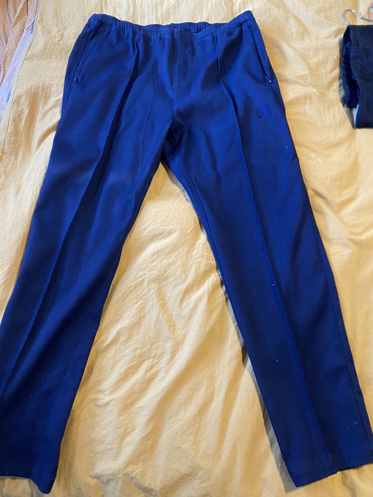 Needles Navy Warm Up Track Pants Size US 32 / EU 48 - 1 Thumbnail
