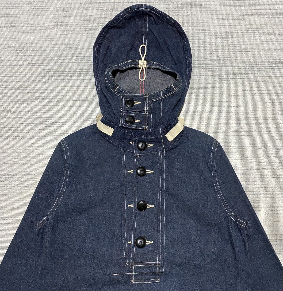 Beams Plus Beam Boy x Toyo Enterprises Denim Anorak Parka Size US S / EU 44-46 / 1 - 2 Thumbnail