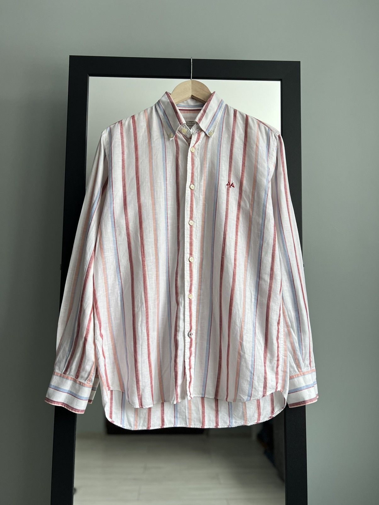 Thomas Burberry Vintage Button Down Shirt