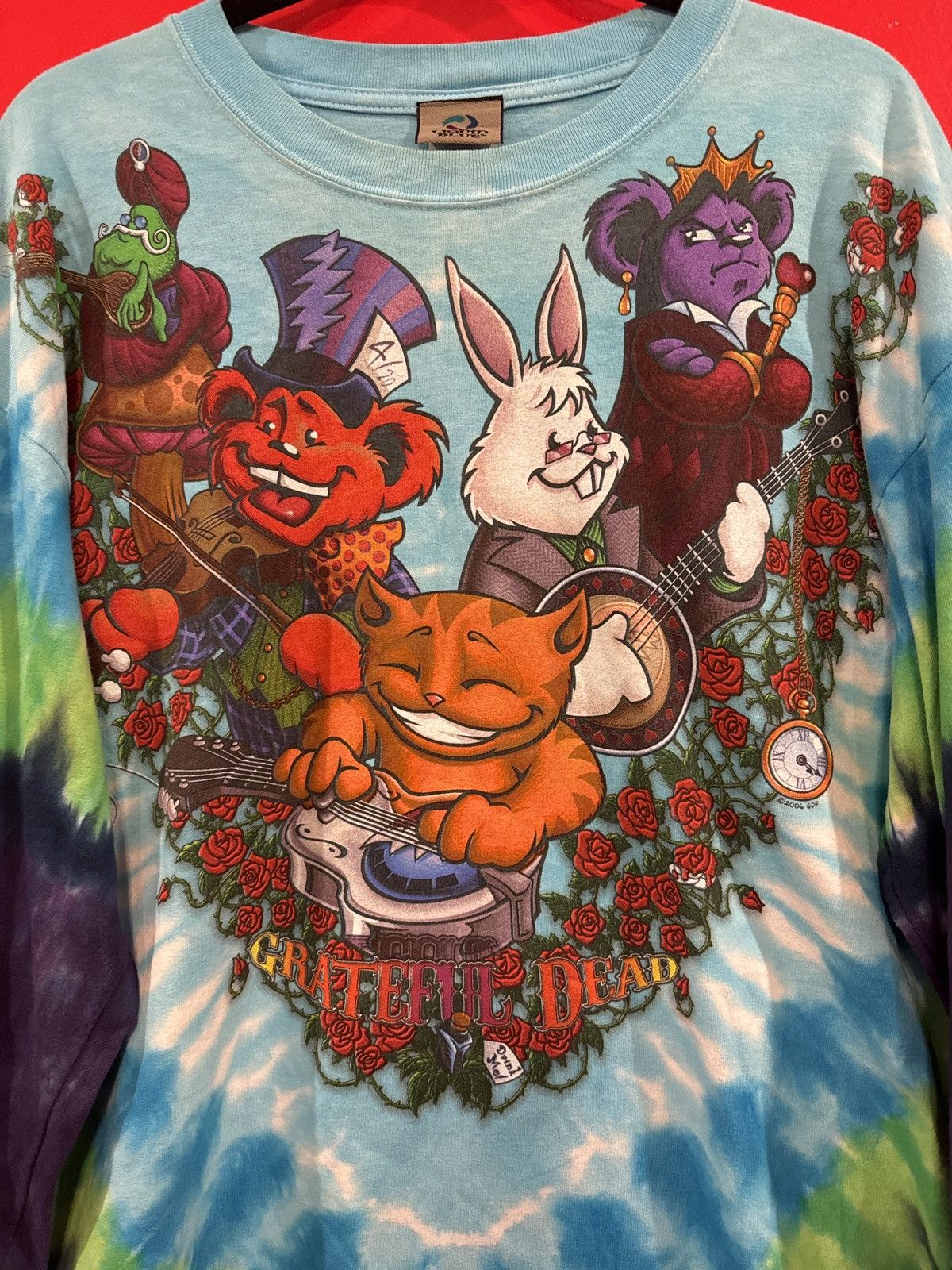 Liquid Blue Vintage Grateful Dead Long Sleeve Tee 2006 Size US XL / EU 56 / 4 - 2 Thumbnail
