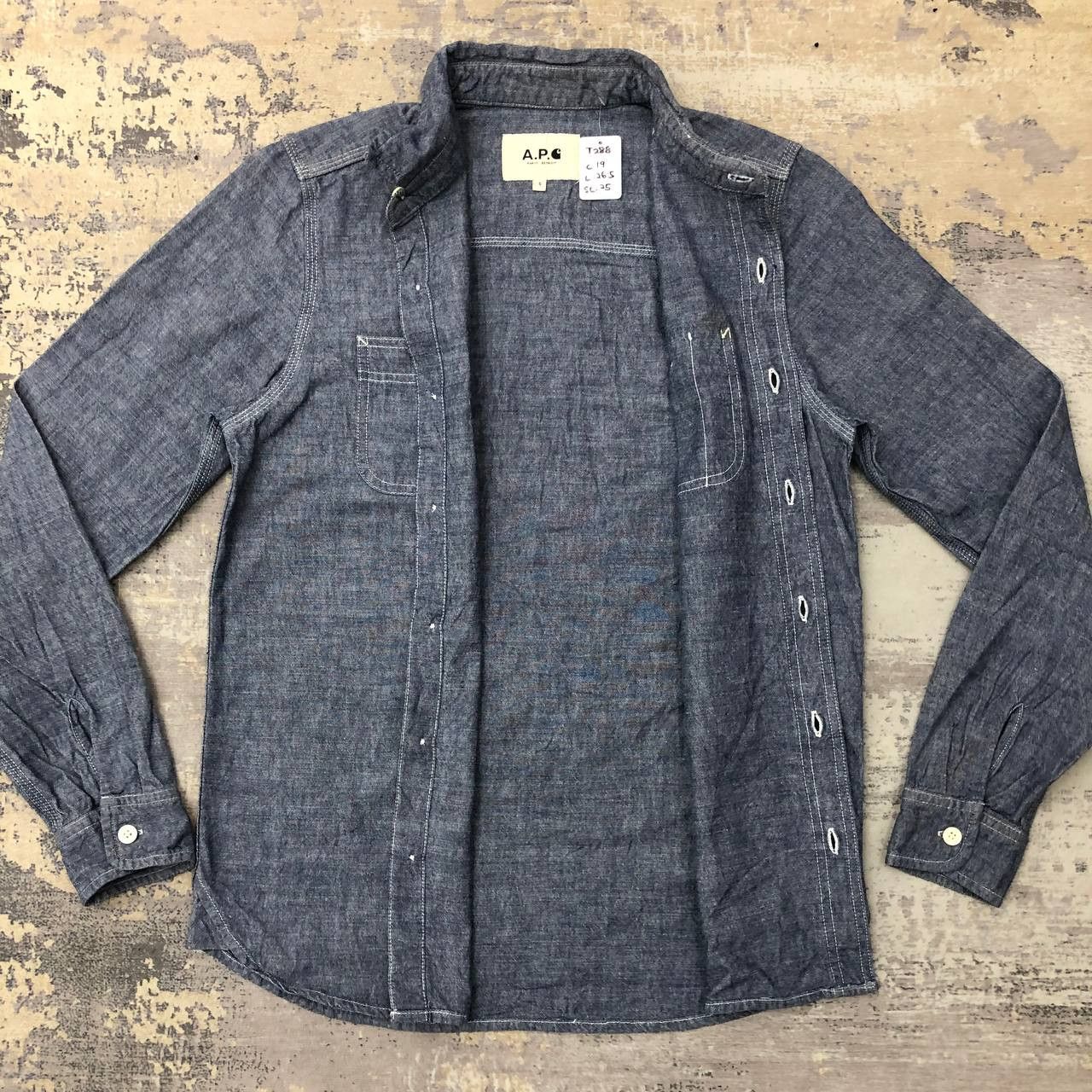 A.P.C. × Carhartt T288 CARHARTT X A.P.C. PARIS DETROIT DENIM SHIRTS Size US S / EU 44-46 / 1 - 3 Thumbnail