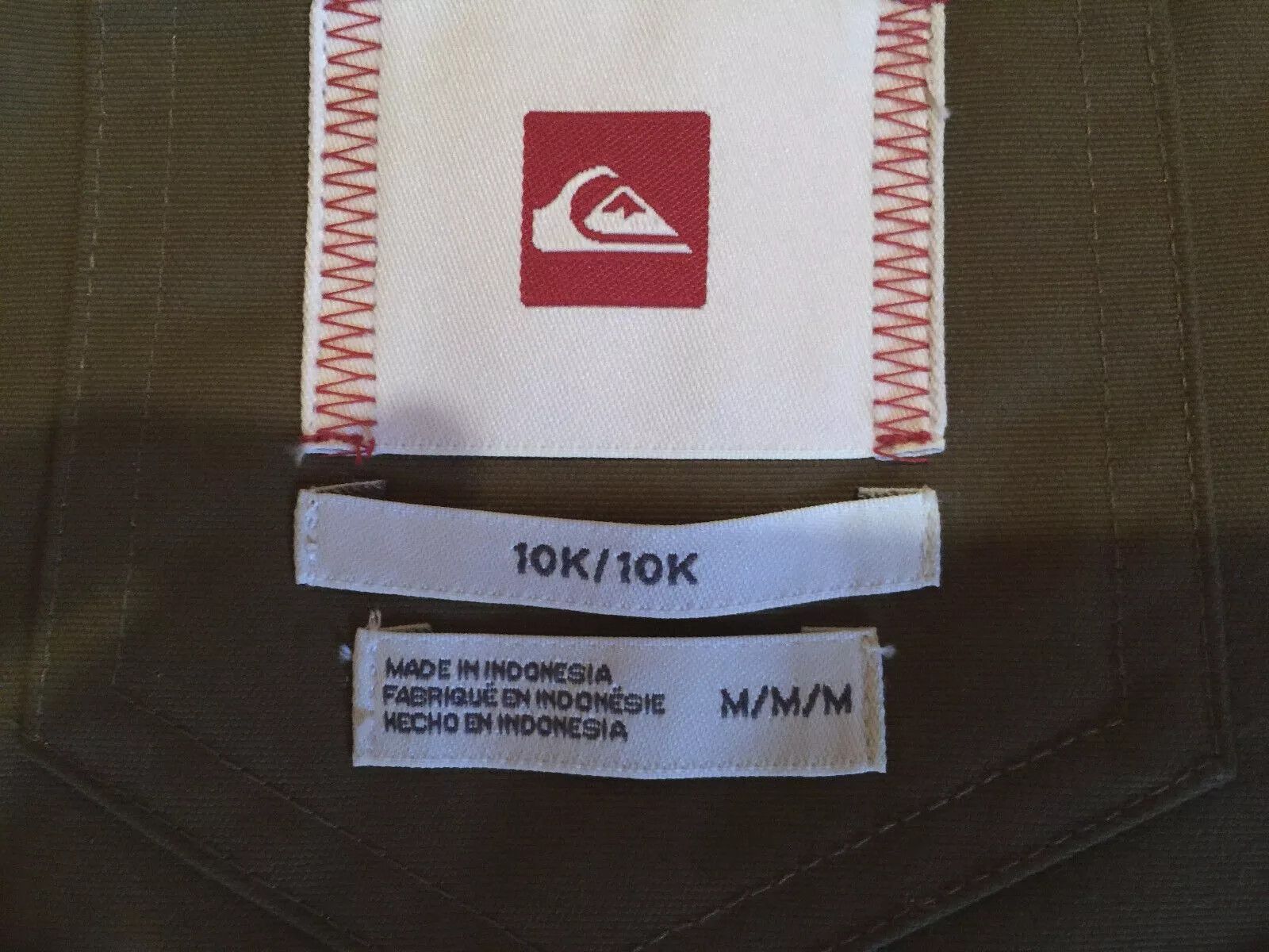 Quiksilver QUIKSILVER FERRIS PARKA BROWN COAT - SMALL DEFECT Size US M / EU 48-50 / 2 - 6 Thumbnail