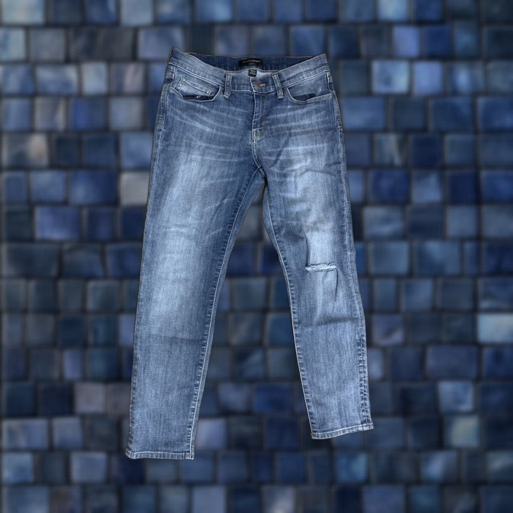 Banana Republic Banana Republic Jeans Women’s Size 2 26x25 Skinny Denim Pants Slim Mid Rise Blue Cotton Blend Denim Size 26" / US 2 / IT 38 - 1 Thumbnail