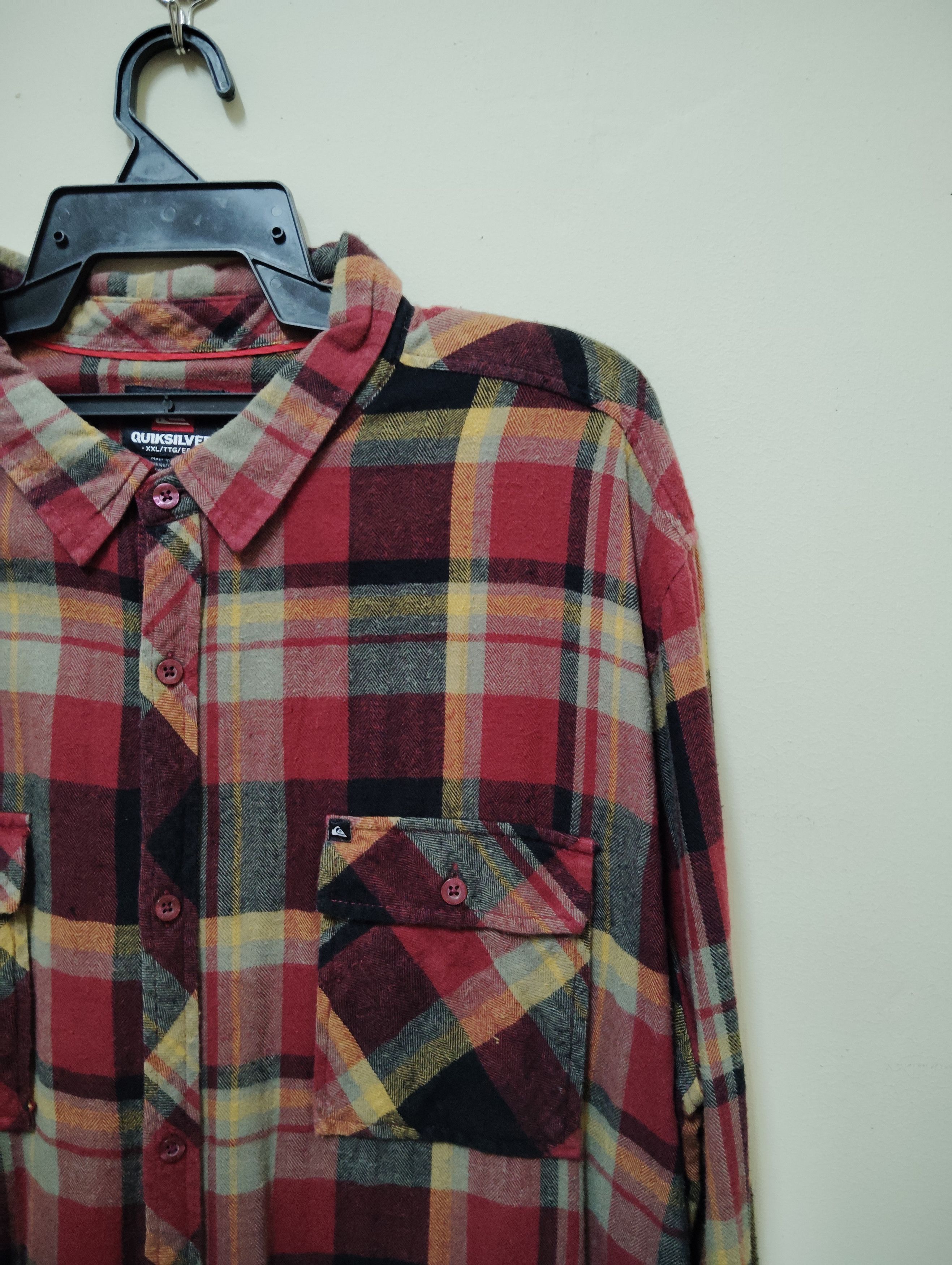 Quiksilver QUIKSILVER CHECKERED FLANNEL Size US XXL / EU 58 / 5 - 3 Thumbnail