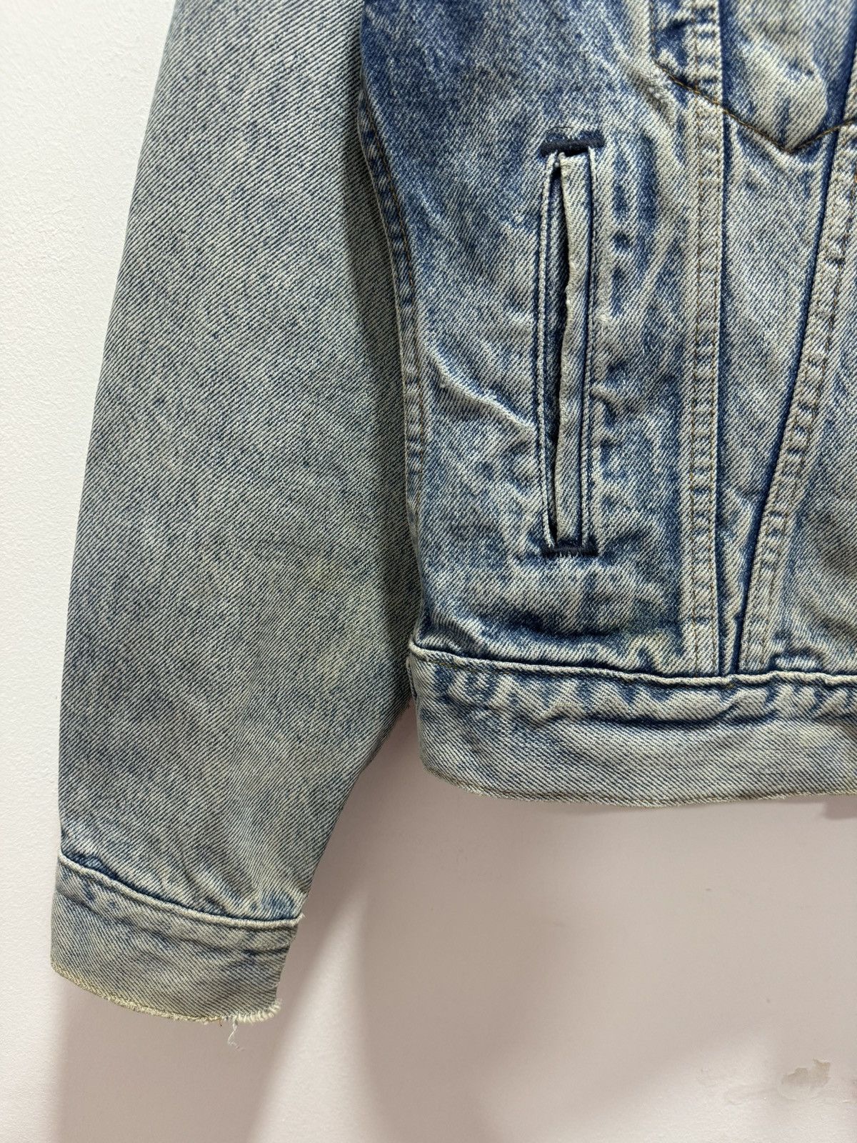 Levi's × Levi's Vintage Clothing × Vintage VINTAGE 80s LEVIS 70706-0216 STAMP 698 TRUCKER DENIM JACKET Size US S / EU 44-46 / 1 - 6 Thumbnail
