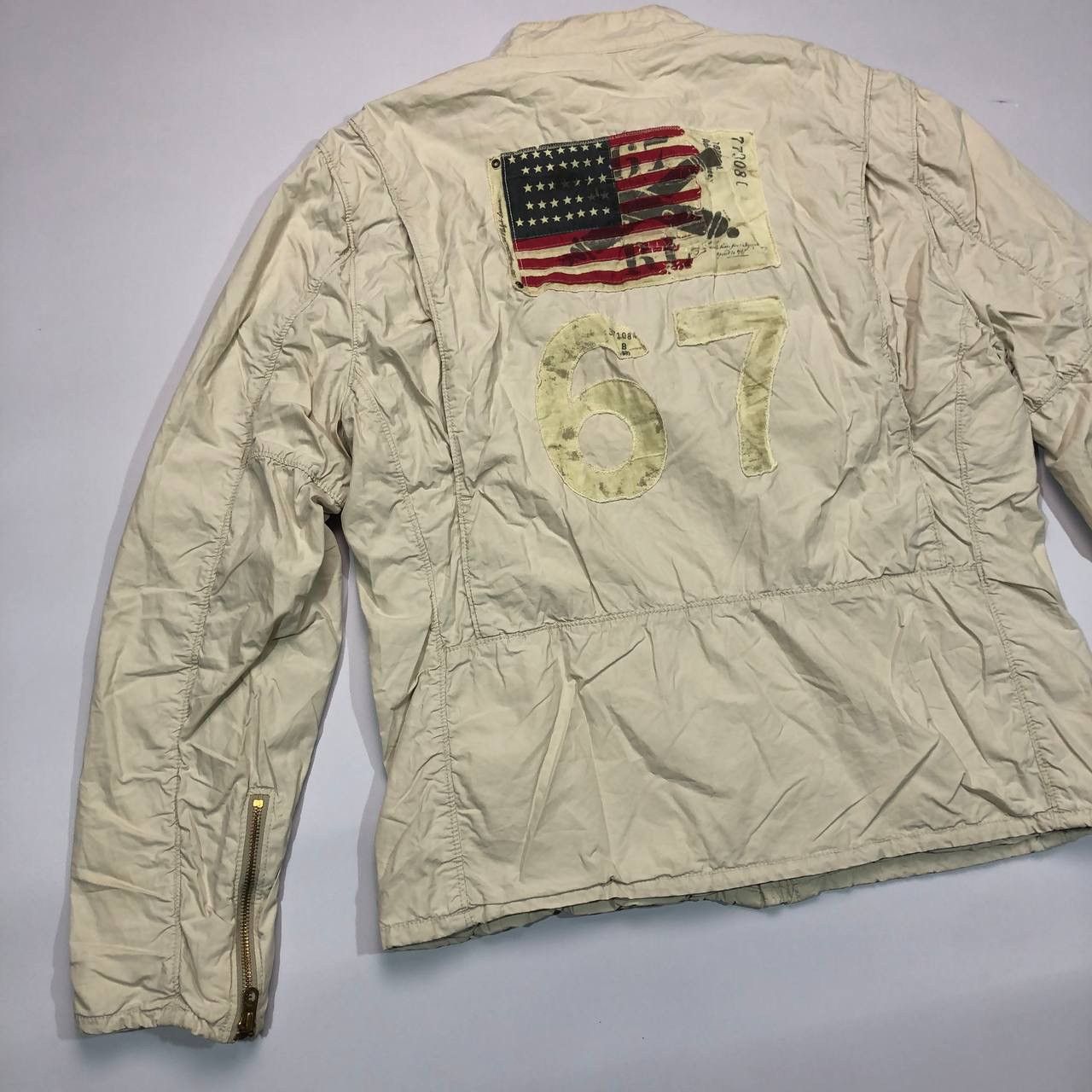 Vintage Vintage Polo Jeans Company American Flag 67 Jacket Size US L / EU 52-54 / 3 - 8 Thumbnail