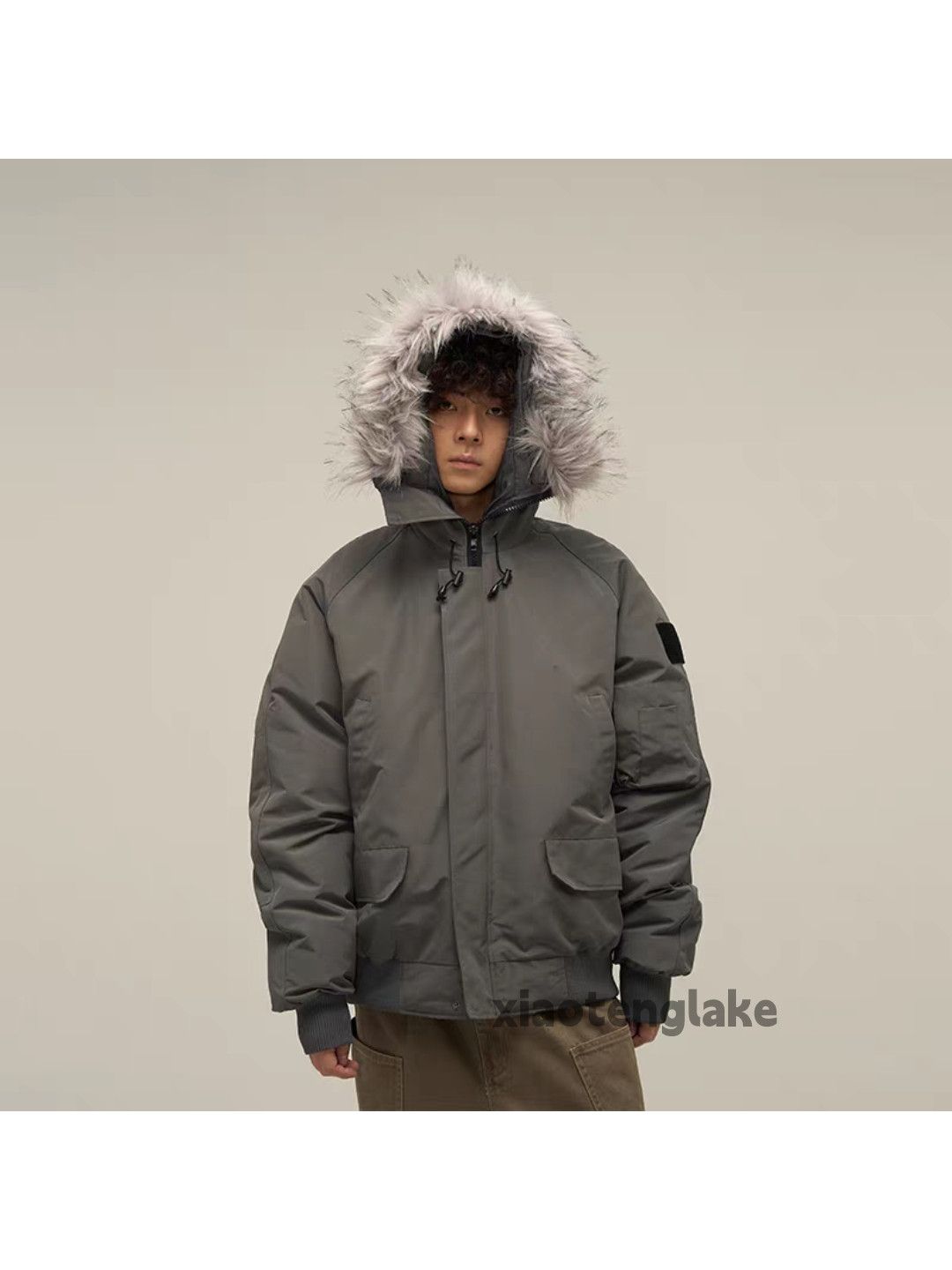 Vintage Unisex outdoor utility outdoor sports bomber jacket Size US M / EU 48-50 / 2 - 1 Thumbnail