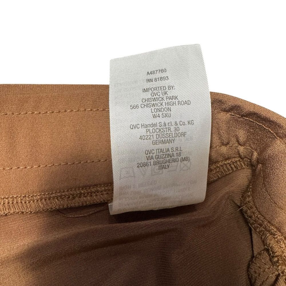Other New Susan Graver Liquid Knit Crop Light Brown Pants With Re Size 42" / US 20 - 9 Thumbnail