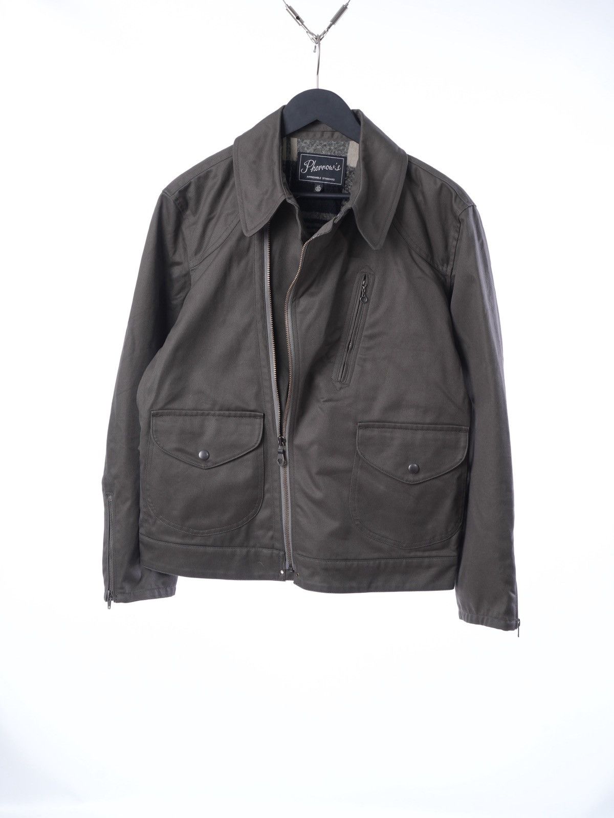 Pherrow's Vtg Pherrows Perfecto Wax Biker Jacket M Size US M / EU 48-50 / 2 - 1 Thumbnail
