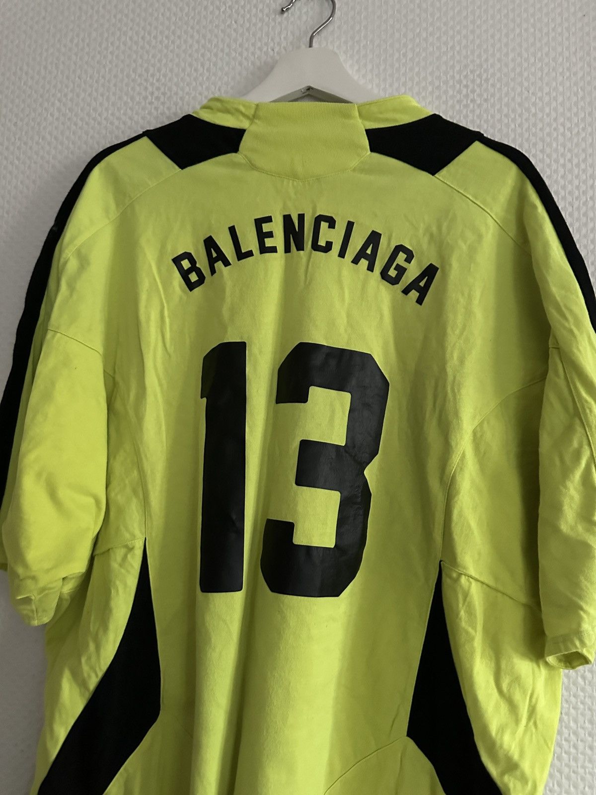 Balenciaga Balenciaga Football Jersey Size US XL / EU 56 / 4 - 15 Thumbnail