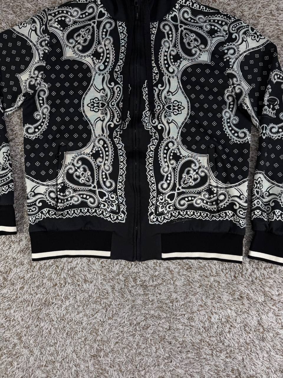 Dolce & Gabbana DOLCE & GABBANA Bandana Print Sweatsuit Set Size US XL / EU 56 / 4 - 4 Thumbnail
