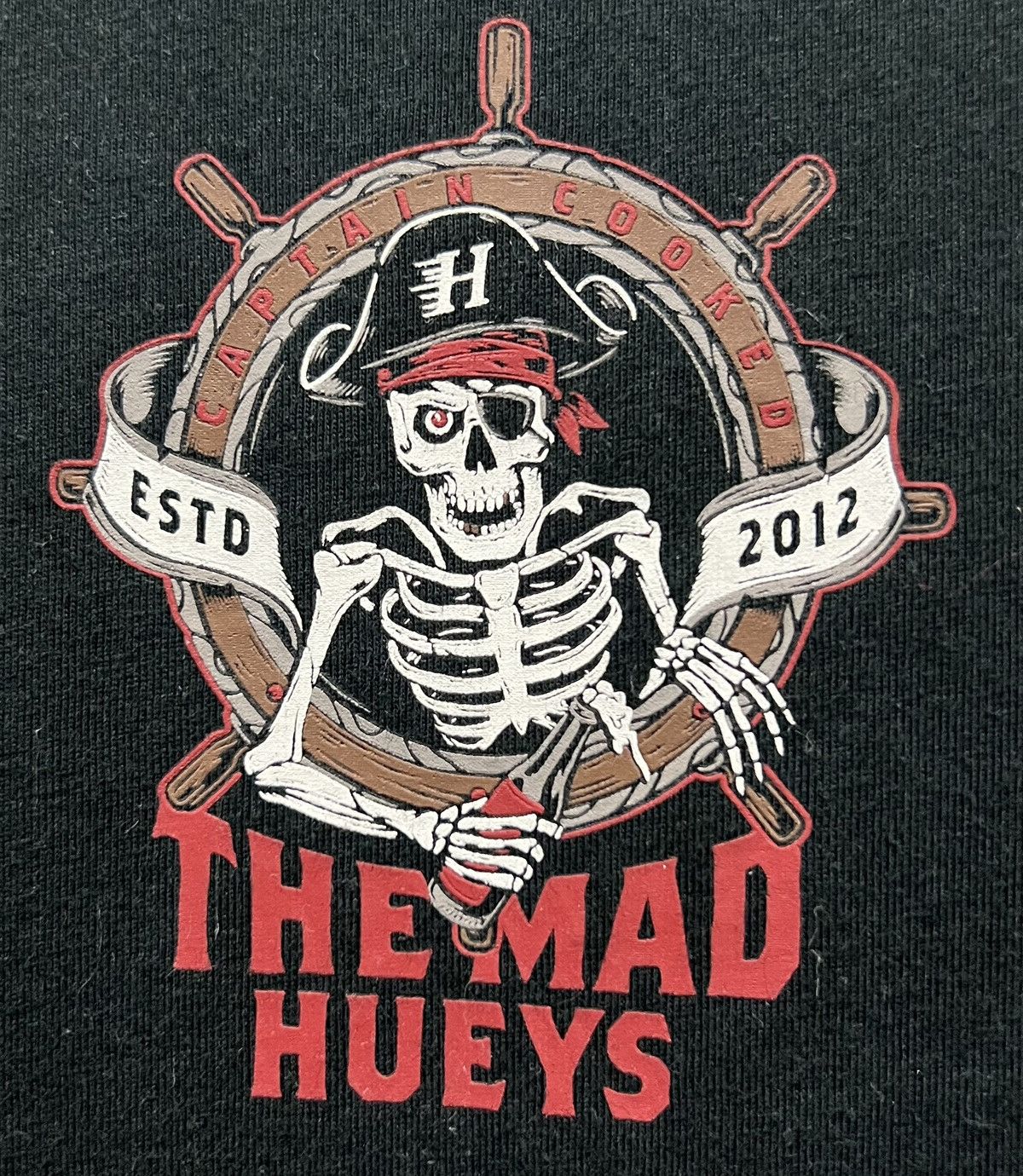 Vintage VINTAGE THE MAD HUEYS CAPTAIN COOKED ESTD 2012 SHIRT Size US S / EU 44-46 / 1 - 4 Thumbnail