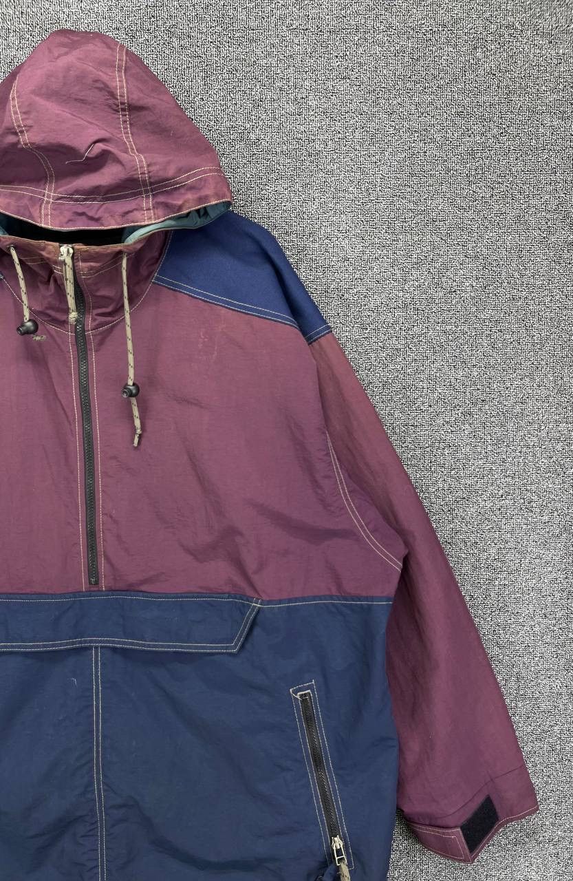Columbia Vintage Columbia Rare Hooded Half Zipper Anorak Size US L / EU 52-54 / 3 - 3 Thumbnail