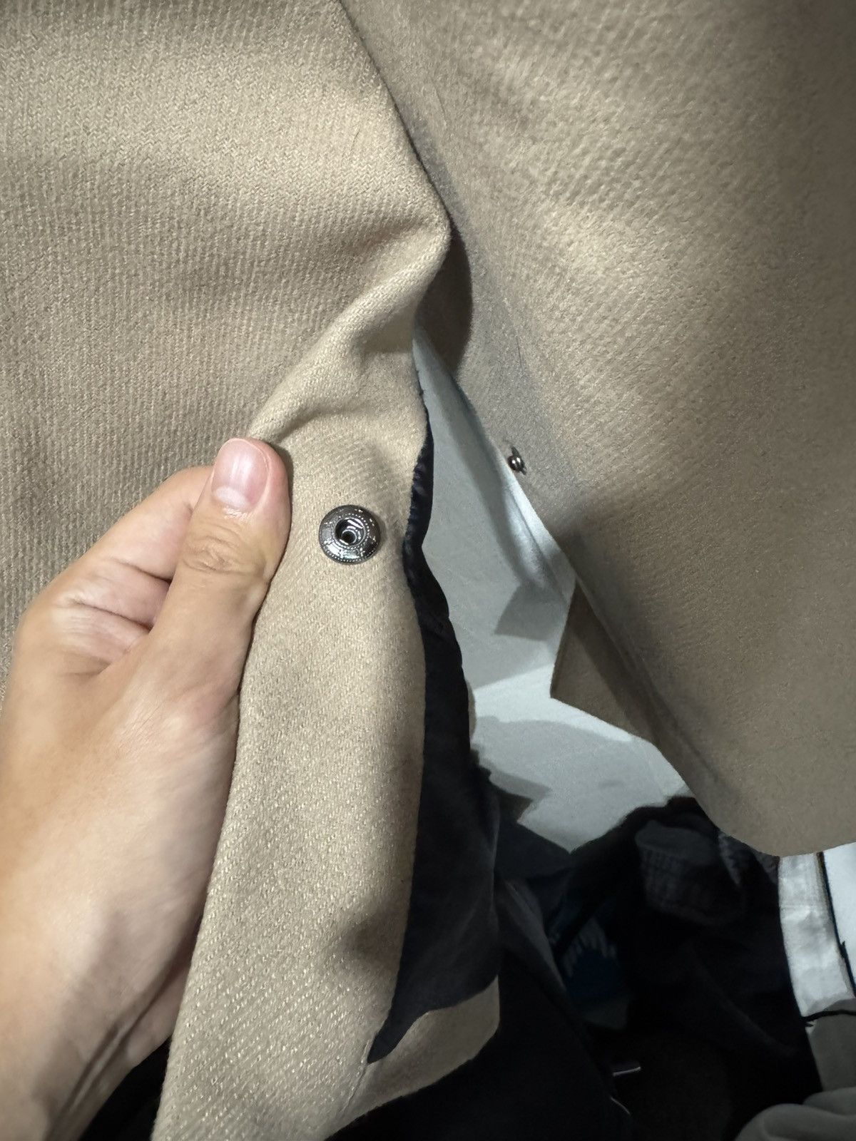 Vintage Wool Beige Longcoat Size US M / EU 48-50 / 2 - 5 Thumbnail