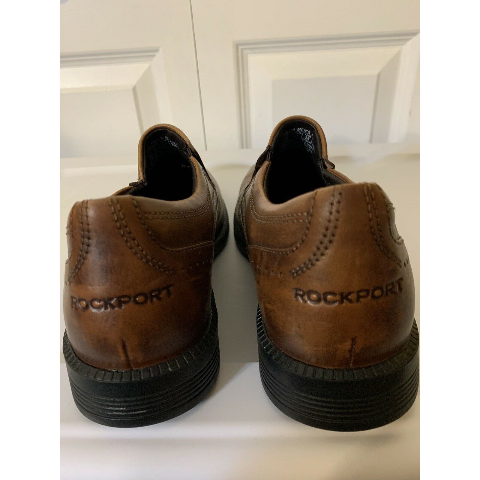 Rockport Rockport Men’s Sz 8 Dress-ports Business Brown Loafers Slip Size US 8 / EU 41 - 6 Thumbnail
