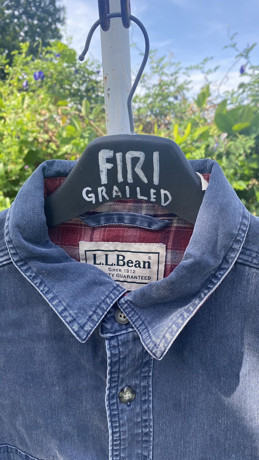 L.L. Bean × Vintage Vintage L.L Bean Shirt Size US L / EU 52-54 / 3 - 4 Thumbnail