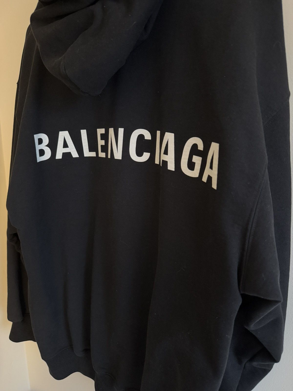 Balenciaga Balenciaga Back Logo Hoodie Size US M / EU 48-50 / 2 - 3 Thumbnail