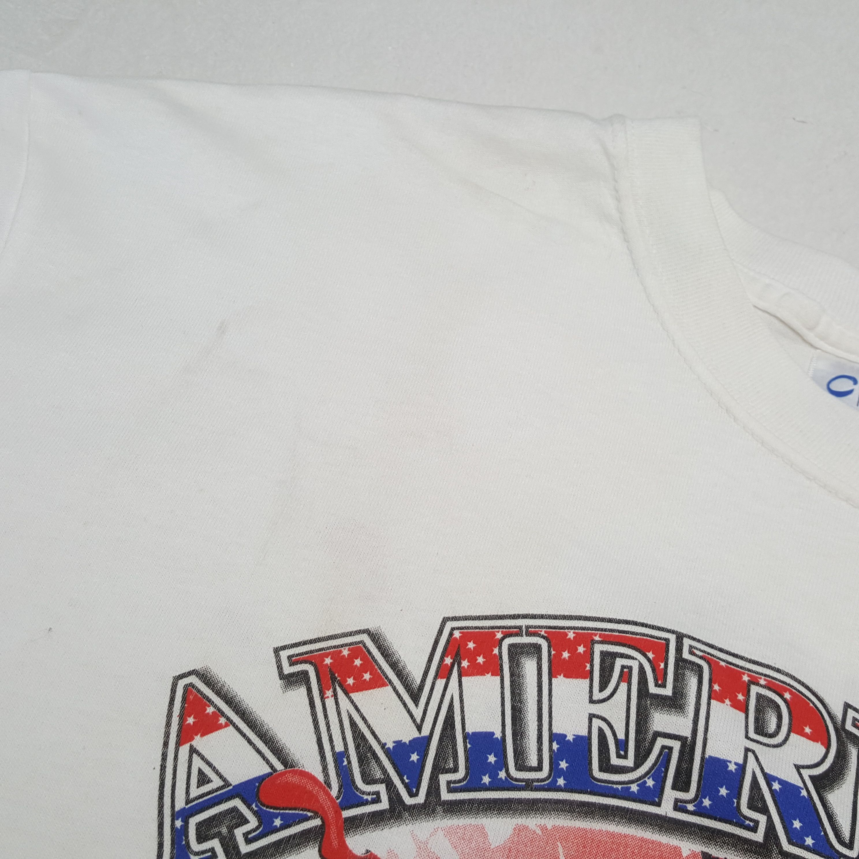 Vintage Americans Most Wanted Osman Bin Laden Tshirt RR27 Size US L / EU 52-54 / 3 - 8 Thumbnail