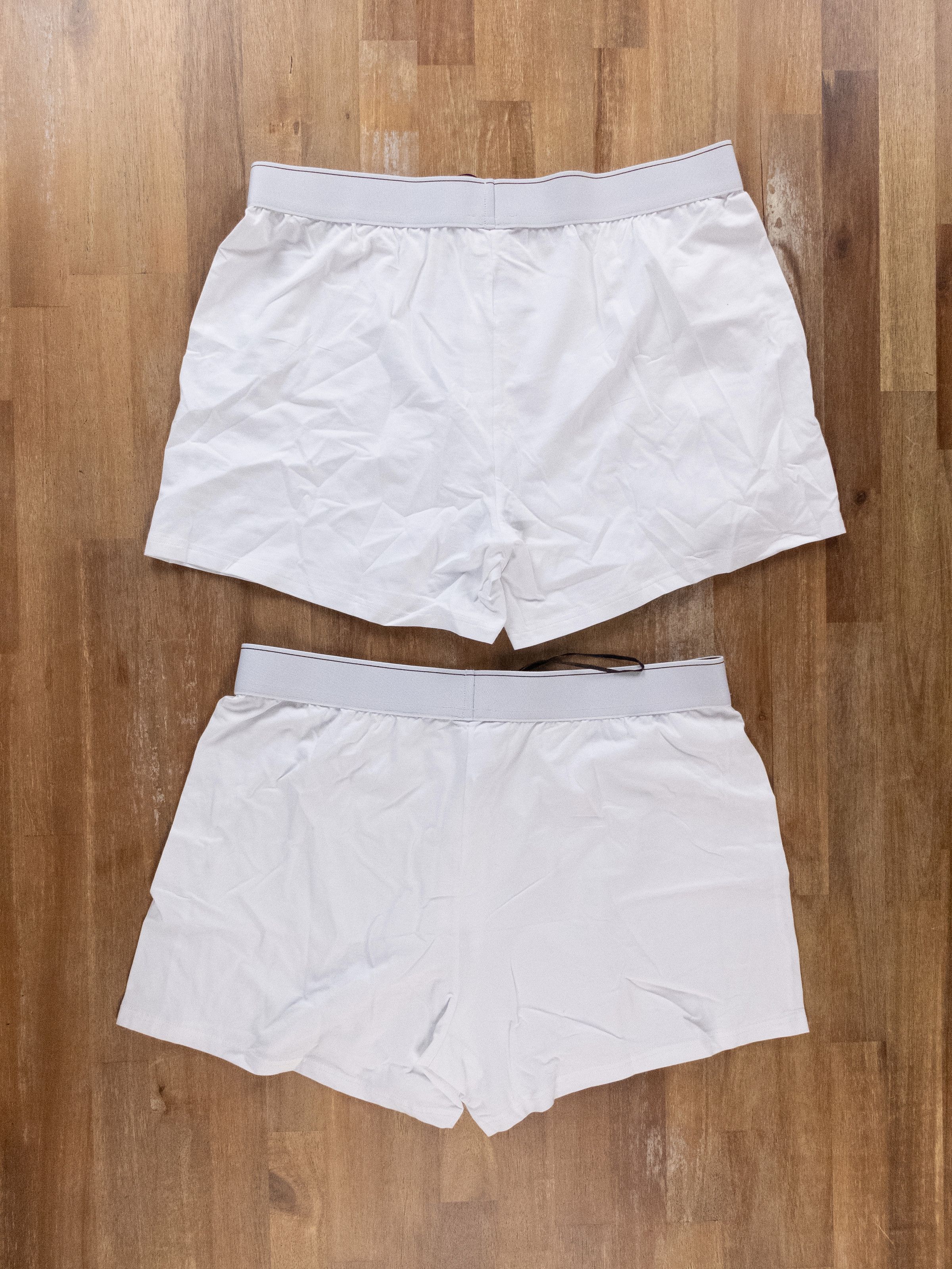 Versace 2 x VERSACE white crystal signature waistband boxer shorts 5 Size 34 - 10 Thumbnail
