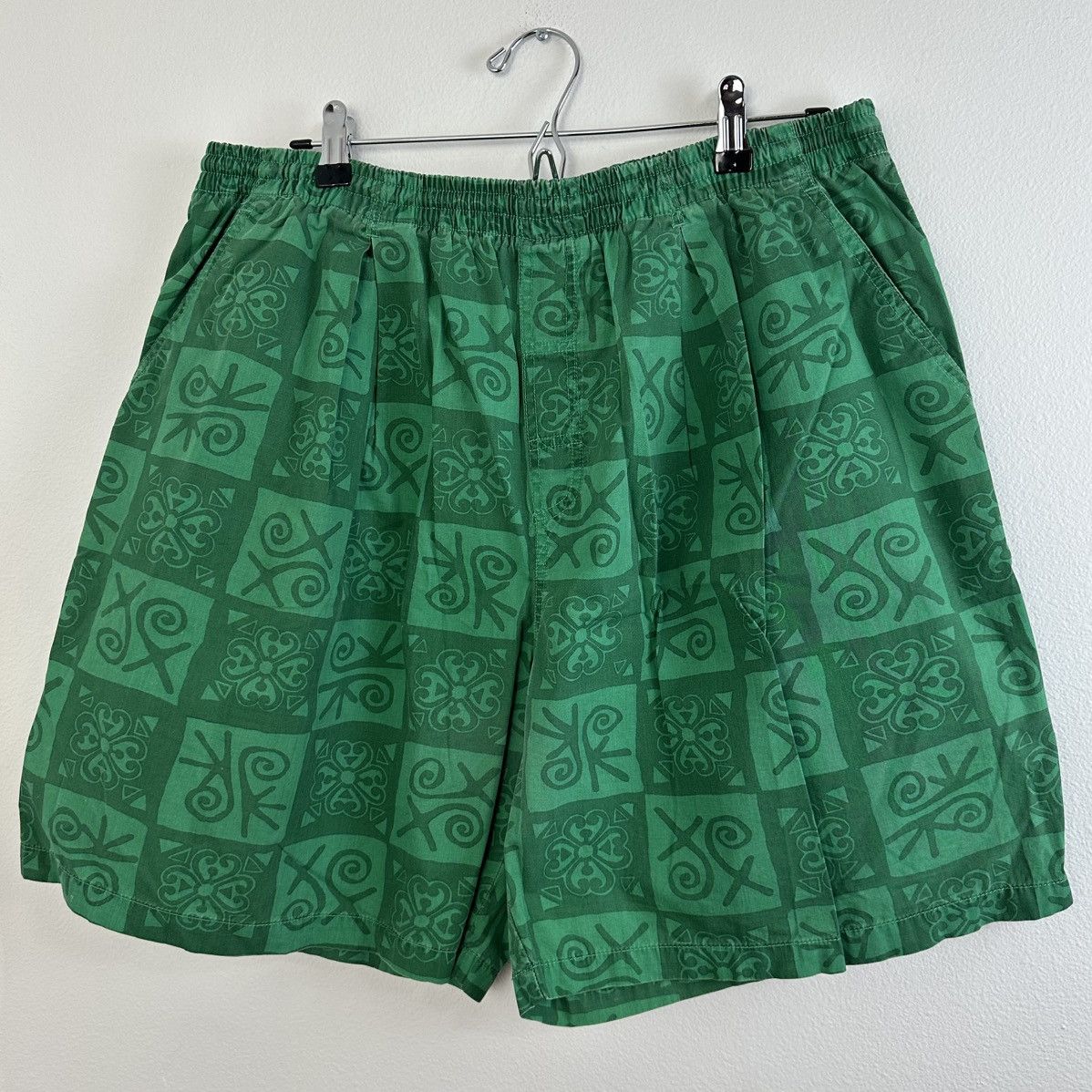 Nike × Vintage Vintage Nike Tribal Shorts Large Size US 32 / EU 48 - 3 Thumbnail
