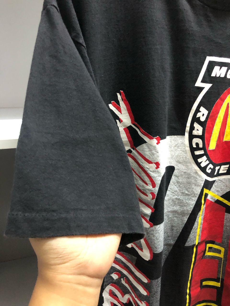 NASCAR × Vintage Vintage Single Stick Nascar X Mac donald 90s Size US XL / EU 56 / 4 - 4 Thumbnail