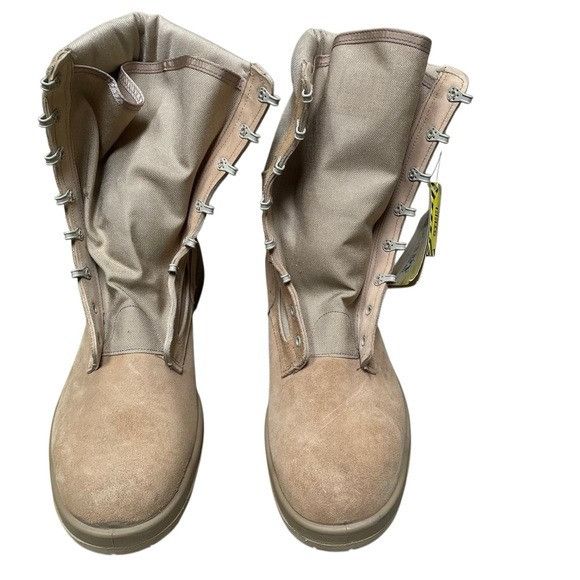 Belleville Belleville Mens Tan 300 DES ST Steel Toe Military Tactical Size US 15 / EU 48 - 3 Thumbnail
