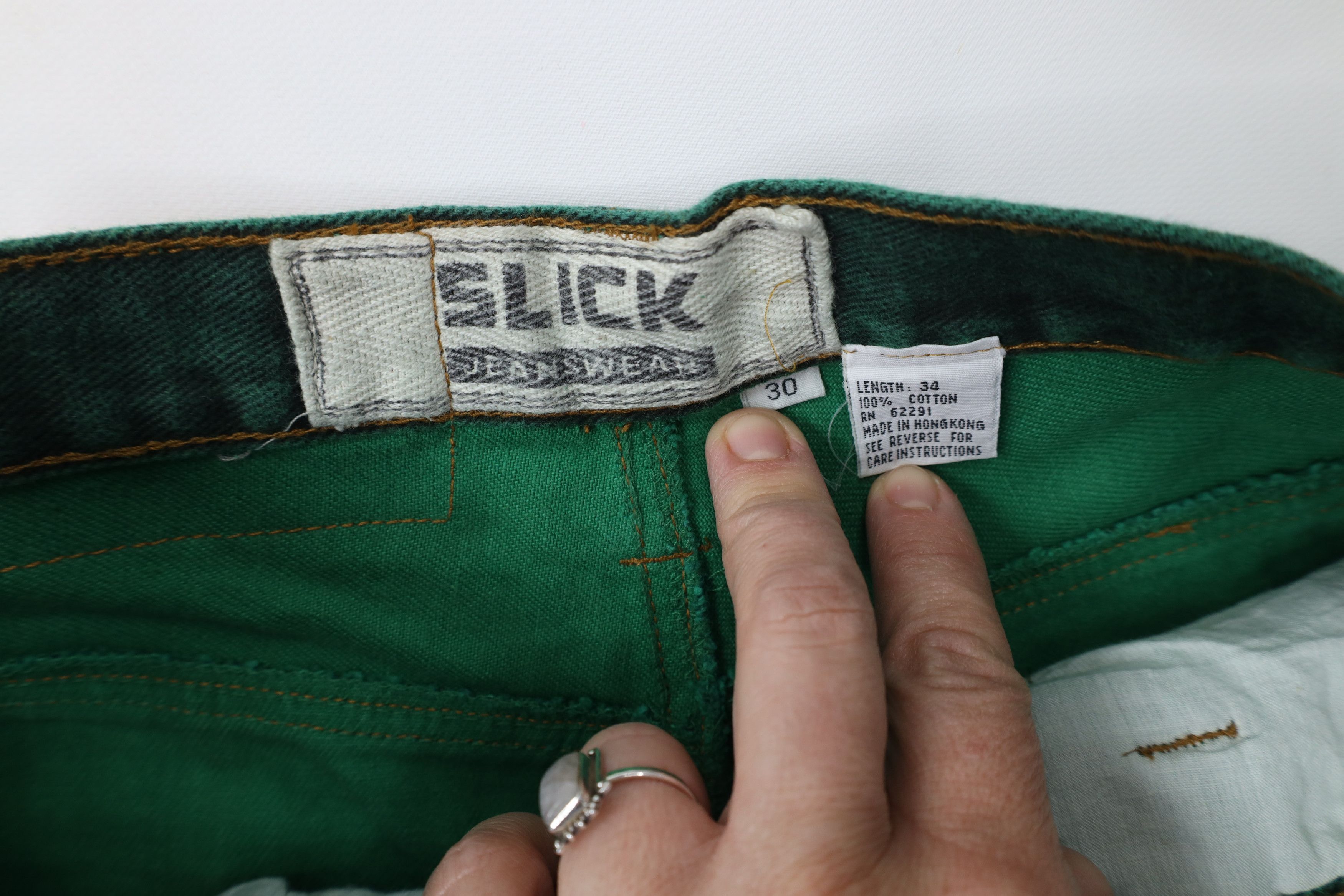 Vintage Deadstock Vintage 90s Streetwear Stonewash Relaxed Fit Jeans Size US 30 / EU 46 - 9 Thumbnail
