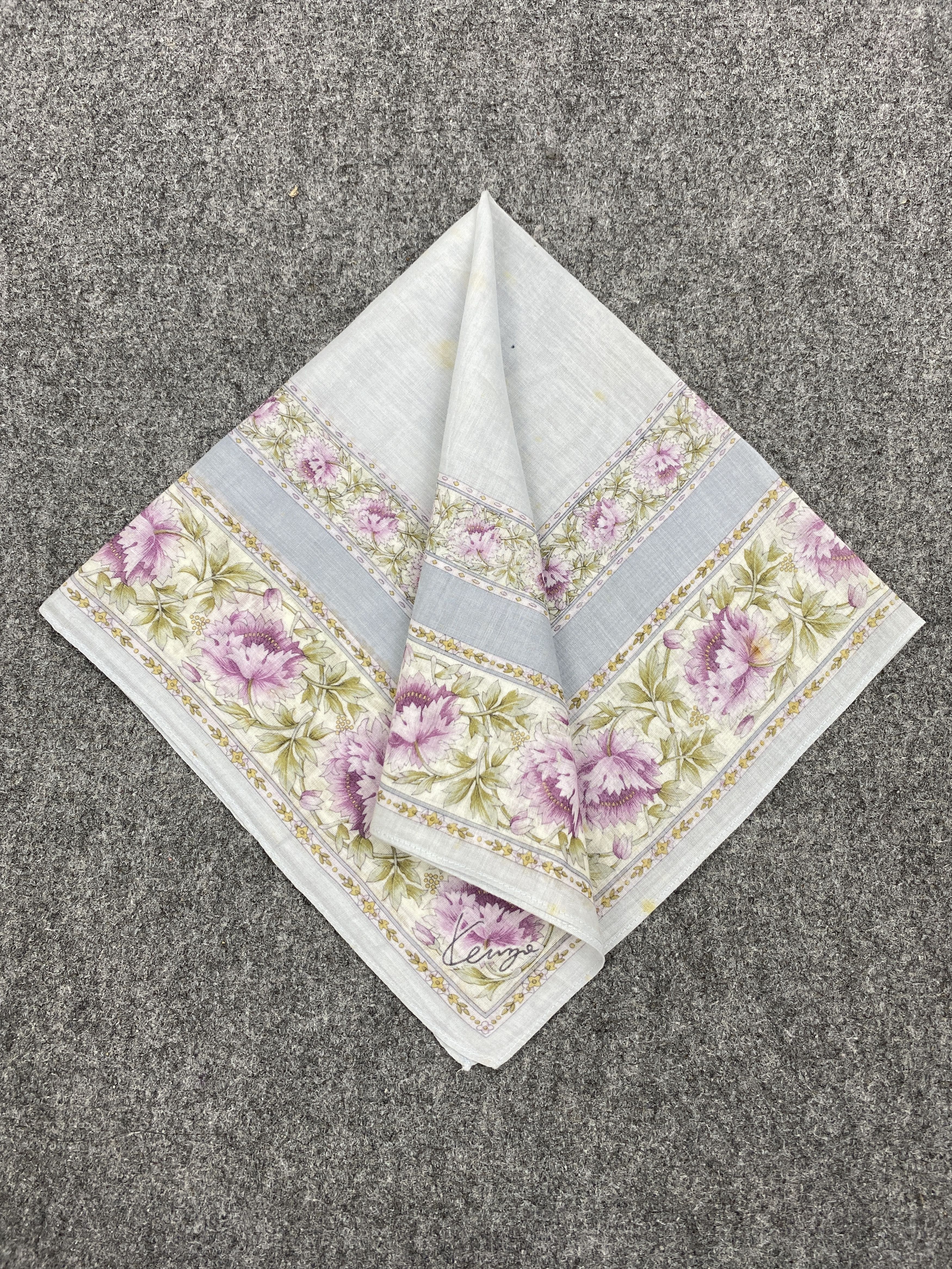 Kenzo Kenzo Handkerchief / Bandana / Neckerchief HKC0363 Size ONE SIZE - 3 Thumbnail