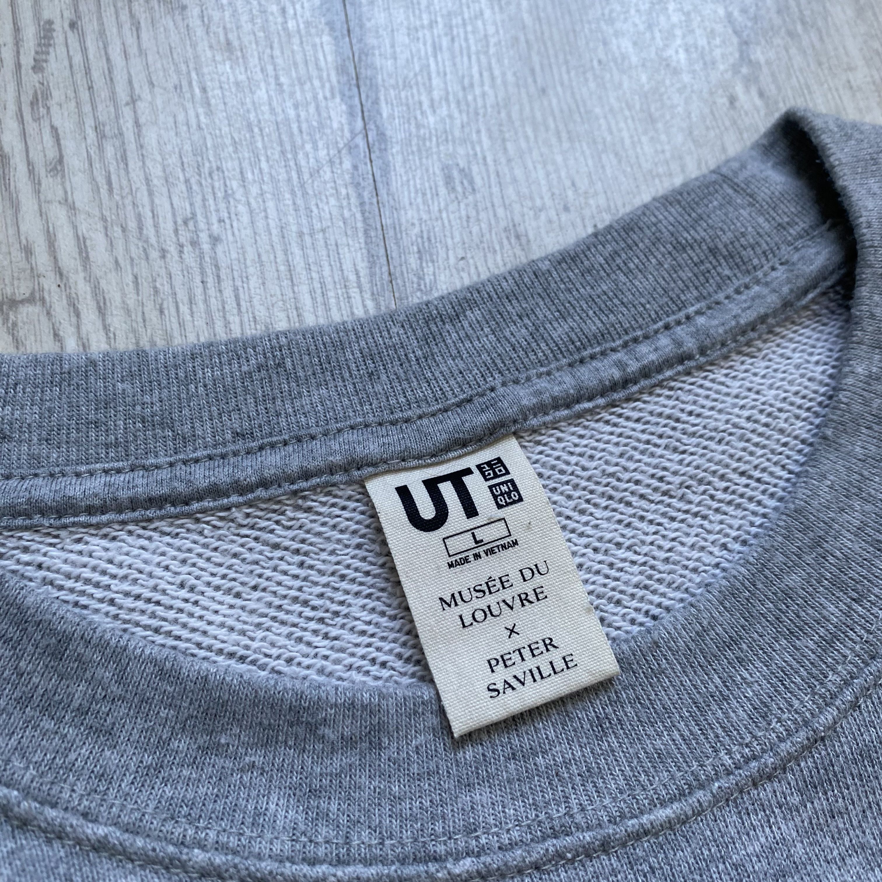 Uniqlo Peter saville louvre museum sculpture art statue sweatshirt Size US L / EU 52-54 / 3 - 6 Thumbnail