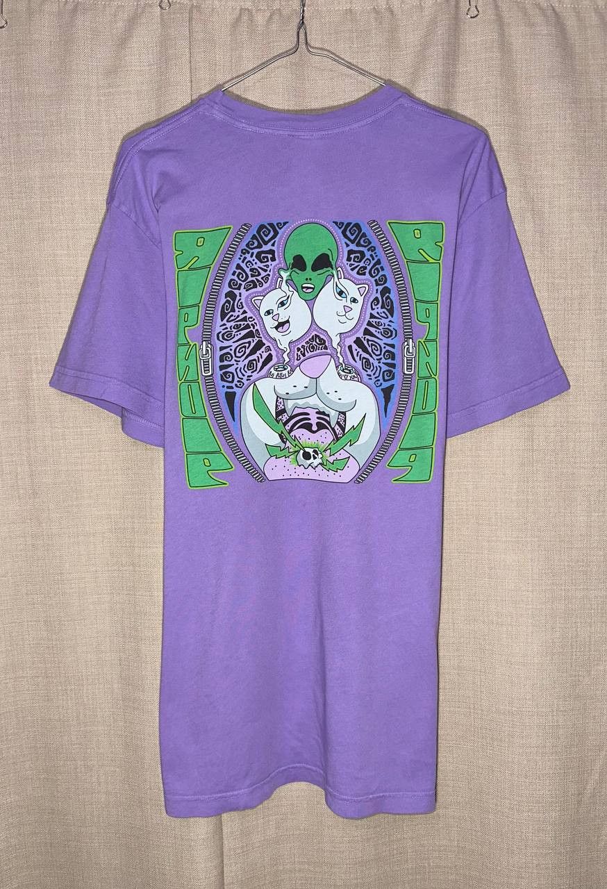 RIPNDIP RIPNDIP Firewire alien Tee Light Purple t shirt cool Size US L / EU 52-54 / 3 - 1 Thumbnail
