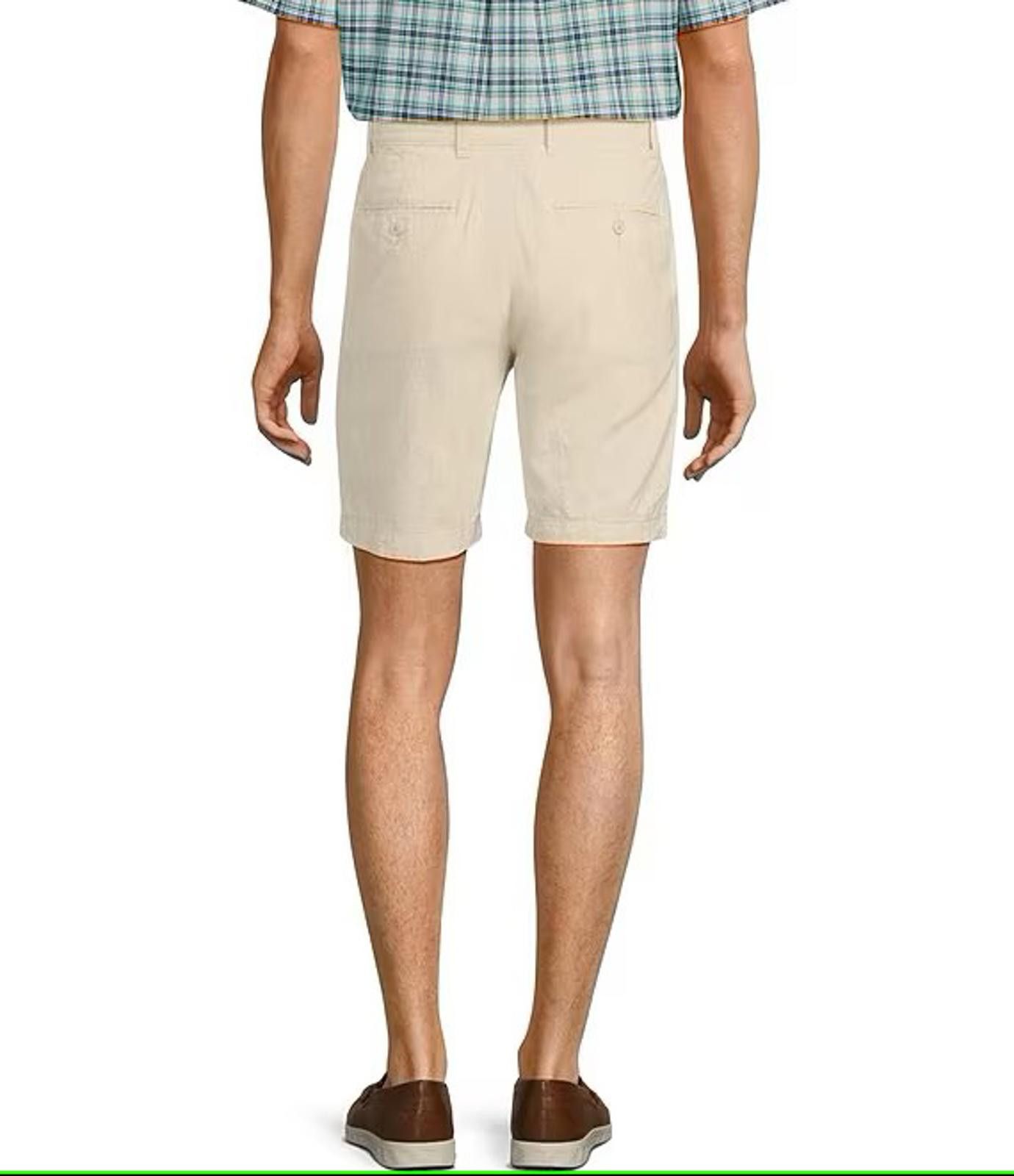 Roundtree & Yorke Roundtree & Yorke Flat Front 8" Inseam Shorts - NWT (New) Size US 40 / EU 56 - 2 Thumbnail