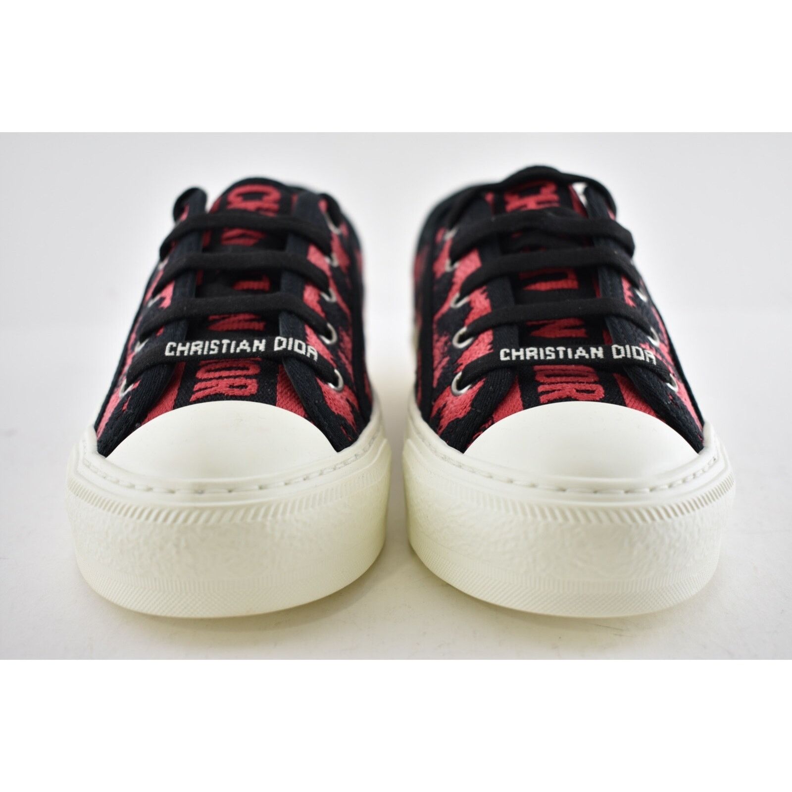 Dior Walk'N'Dior Leopard Lace Up Flat Low Top Trainer Sneaker 40 Size US 10 / IT 40 - 6 Thumbnail