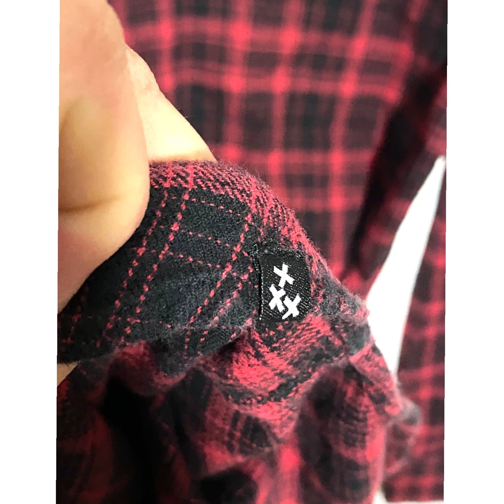Vintage XXX Rude Flannel Plaid Button Shirt Mens S Button-Up Casual Grunge Western 2 Pocket Fall Winter 2016 Y2K Skater Cowboys Mens Size US S / EU 44-46 / 1 - 7 Thumbnail