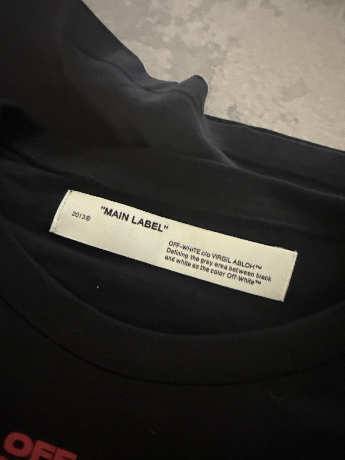 Off-White Off White Bats Black Red Tshirt Fall 19’ Virgil XXL Size US XXL / EU 58 / 5 - 6 Thumbnail