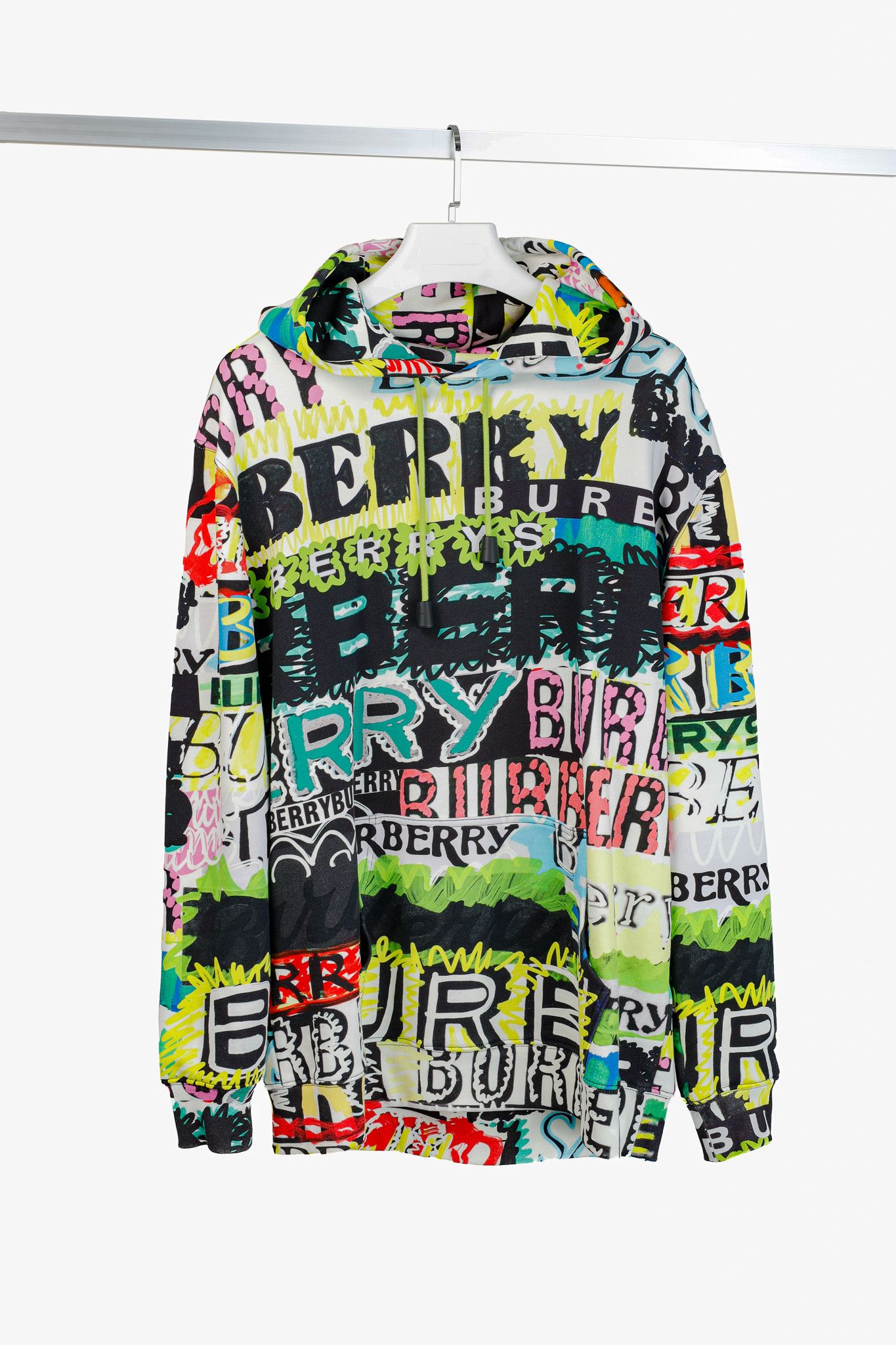 Burberry Burberry Harrington Oversize Pop Graffiti Sweatshirt Hoodie Grailed