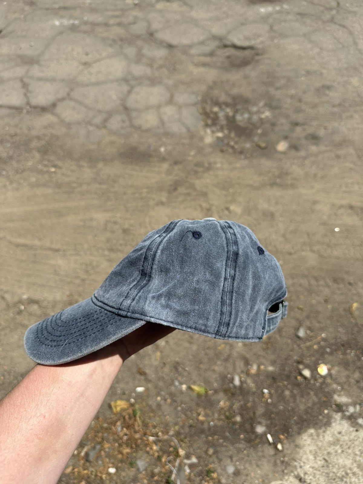 Japanese Brand Crazy Y2K Italia Cap Faded Distressed SK8 Japan Style Size ONE SIZE - 3 Thumbnail