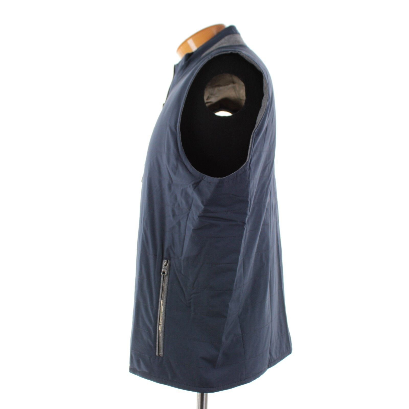 Peter Millar Peter Millar Vest Size XL US In Blue Polyester / Wool Size US XL / EU 56 / 4 - 4 Thumbnail