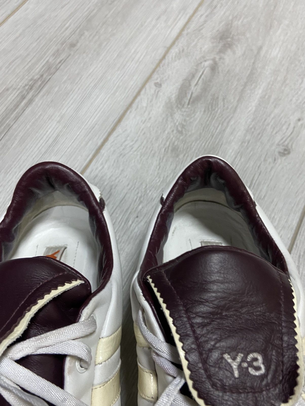 Yohji Yamamoto Y-3 Yohji vintage leather boots trainers sneakers shoes Size US 7.5 / EU 40-41 - 15 Thumbnail