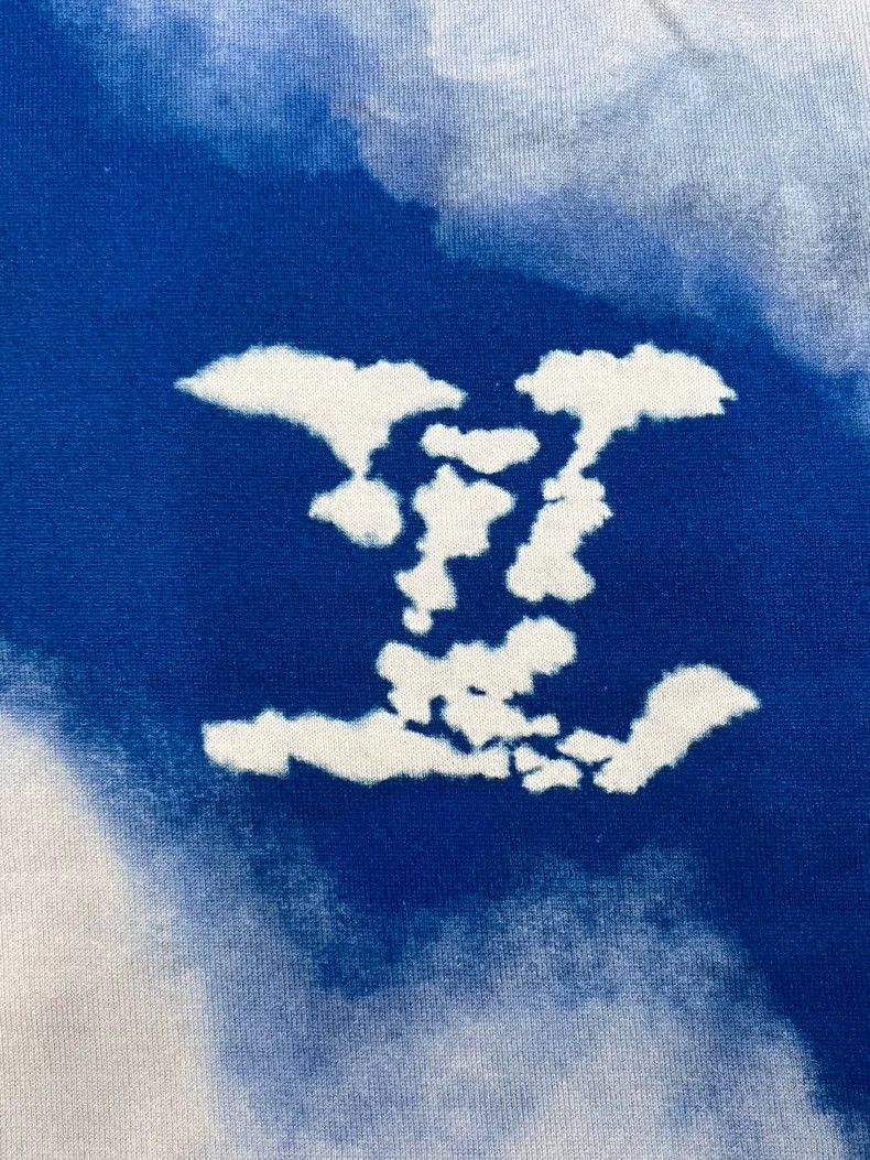 Louis Vuitton Louis Vuitton Blue Sky White Cloud Short Sleeve T-Shirt Size US M / EU 48-50 / 2 - 3 Thumbnail