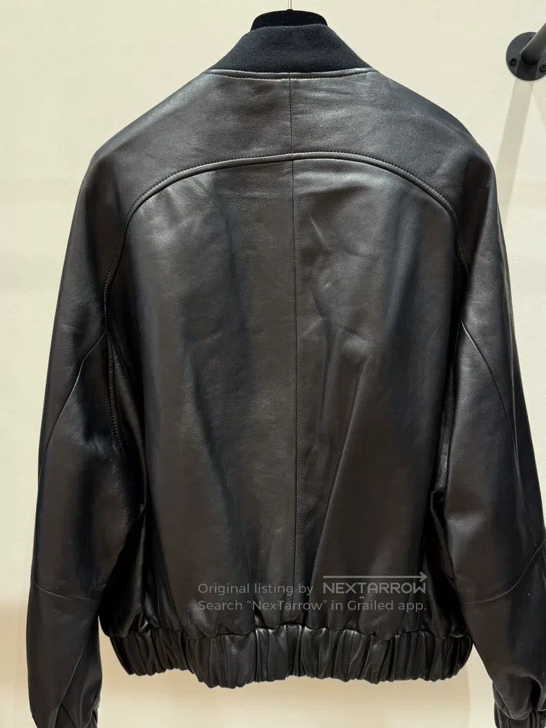 Brunello Cucinelli Brunello Cucinelli Black lambskin jacket, classic loose si Size XS / US 0-2 / IT 36-38 - 8 Thumbnail